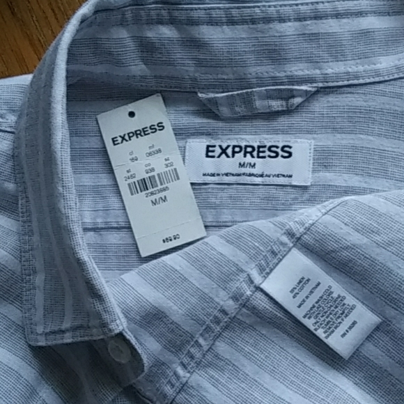 Brand NWT- Never Worn! Express Shirt sz Med. - Picture 6 of 6